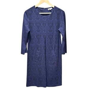 EUC Tyler Boe Navy Long Sleeve Dress